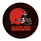 Cleveland Browns Heat-Resistant Round Mousepad