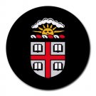 Brown University Heat-Resistant Round Mousepad