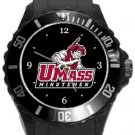 UMass Minutemen Plastic Sport Watch In Black