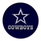 Dallas Cowboys Football Heat-Resistant Round Mousepad