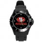 San Francisco 49ers Plastic Sport Watch In Black