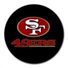 San Francisco 49ers Football Heat-Resistant Round Mousepad
