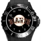San Francisco Giants Baseball Plastic Sport Watch In Black