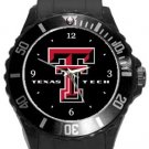 Texas Tech Red Raiders Plastic Sport Watch In Black