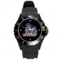 James Madison University Dukes Plastic Sport Watch In Black