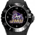 James Madison University Dukes Plastic Sport Watch In Black