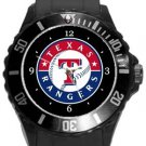 Texas Rangers Plastic Sport Watch In Black