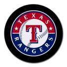 Texas Rangers Heat-Resistant Round Mousepad