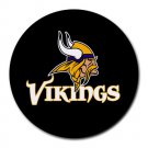 Minnesota Vikings Football Heat-Resistant Round Mousepad