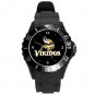 Minnesota Vikings Plastic Sport Watch In Black