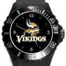 Minnesota Vikings Plastic Sport Watch In Black
