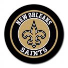 New Orleans Saints Football Heat-Resistant Round Mousepad