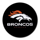 Denver Broncos Football Heat-Resistant Round Mousepad