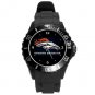 The Denver Broncos Plastic Sport Watch In Black