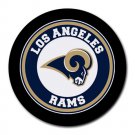 The Los Angeles Rams Heat-Resistant Round Mousepad