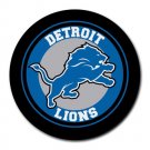 Detroit Lions Football Heat-Resistant Round Mousepad