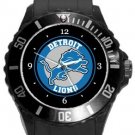 Detroit Lions Football Plastic Sport Watch In Black