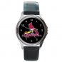 St. Louis Cardinals Round Metal Watch