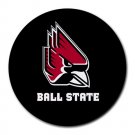 Ball State University Cardinals Heat-Resistant Round Mousepad