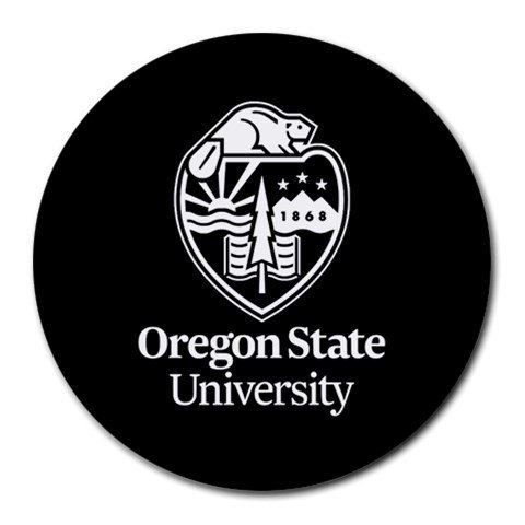 Oregon State University Heat-Resistant Round Mousepad