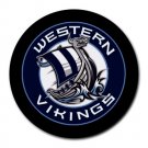 Western Washington University Vikings Heat-Resistant Round Mousepad