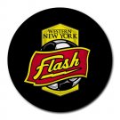 Western New York Flash Heat-Resistant Round Mousepad