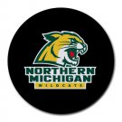 Northern Michigan University Wildcats Heat-Resistant Round Mousepad