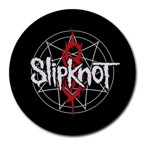 Slipknot Heat-Resistant Round Mousepad