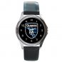 San Jose Earthquakes Round Metal Watch
