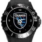 San Jose Earthquakes Plastic Sport Watch In Black