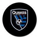 San Jose Earthquakes Heat-Resistant Round Mousepad