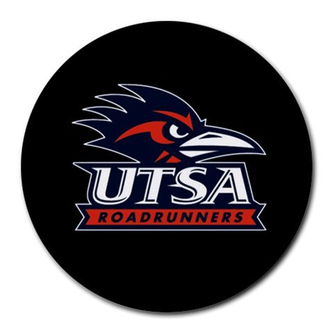 UTSA Roadrunners Heat-Resistant Round Mousepad