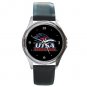 UTSA Roadrunners Round Metal Watch