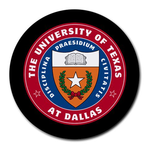 Texas Tech University Official Logo Slim Mouse Pad