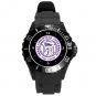 Texas Christian University Plastic Sport Watch In Black