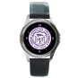 Texas Christian University Round Metal Watch