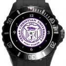 Texas Christian University Plastic Sport Watch In Black
