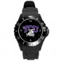 Texas Christian University TCU Horned Frogs Plastic Sport Watch In Black