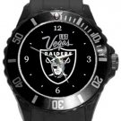 Las Vegas Raiders Plastic Sport Watch In Black