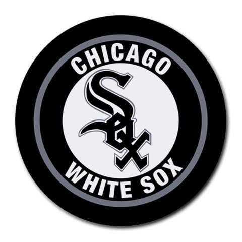 Chicago White Sox Heat-Resistant Round Mousepad