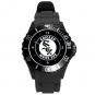 Chicago White Sox Plastic Sport Watch In Black