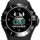 Cleveland State University CSU Vikings Plastic Sport Watch In Black