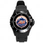 New York Mets Plastic Sport Watch In Black