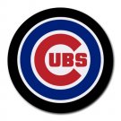 Chicago Cubs Football Heat-Resistant Round Mousepad