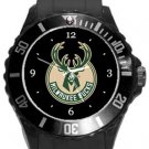 Milwaukee Bucks Plastic Sport Watch In Black