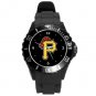 Pittsburgh Pirates Plastic Sport Watch In Black
