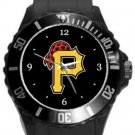 Pittsburgh Pirates Plastic Sport Watch In Black