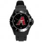Arizona Diamondbacks Plastic Sport Watch In Black
