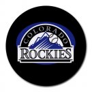 Colorado Rockies Heat-Resistant Round Mousepad