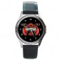 Maine Red Claws Basketball Round Metal Watch